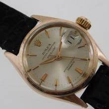 Thumbnail von Rolex Lady-Datejust 18 Kt Rotgold 25 mm im Top Zustand mit neuem orig Rolex Krokoband von 1962 </h1>