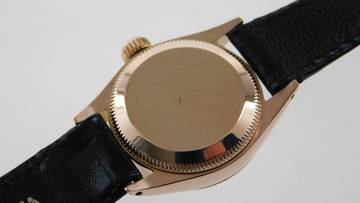 Thumbnail von Rolex Lady-Datejust 18 Kt Rotgold 25 mm im Top Zustand mit neuem orig Rolex Krokoband von 1962 </h1>