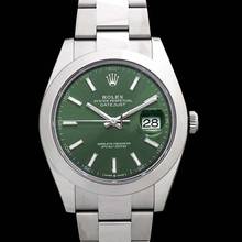 Thumbnail von Rolex Datejust 41 126300-0019 - Datejust Automatic Green Dial Stainless Steel Men's Watch </h1>