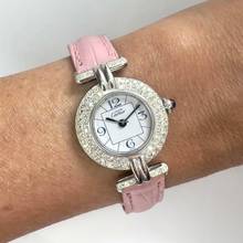 Thumbnail von Cartier VERMEIL COLISÈE 925 Silver 0.83TCW Diamond Watch </h1>