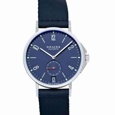  NOMOS 558 - Glashütte Automatic Blue Dial Stainless Steel Men's Watch </h1> 