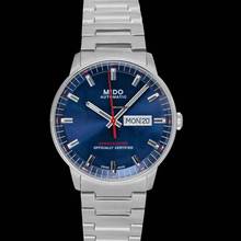 Thumbnail von Mido Commander M021.431.11.041.00 - Commander II Automatic Blue Dial Men's Watch </h1>