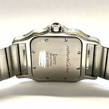 Thumbnail von Cartier Santos Galbée 29mm Quartz 2 Tone 0.94TCW Diamond Watch </h1>