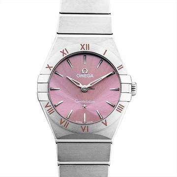  Omega Constellation Ladies 131.10.28.60.11.001 - Constellation Quartz Pink Dial Stainless Steel Ladies Watch </h1> 
