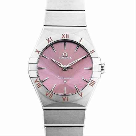  Omega Constellation Ladies 131.10.28.60.11.001 - Constellation Quartz Pink Dial Stainless Steel Ladies Watch </h1> 