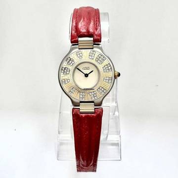  Cartier 21 Must de Cartier Quartz 28mm 0.41TCW Diamond Watch </h1> 