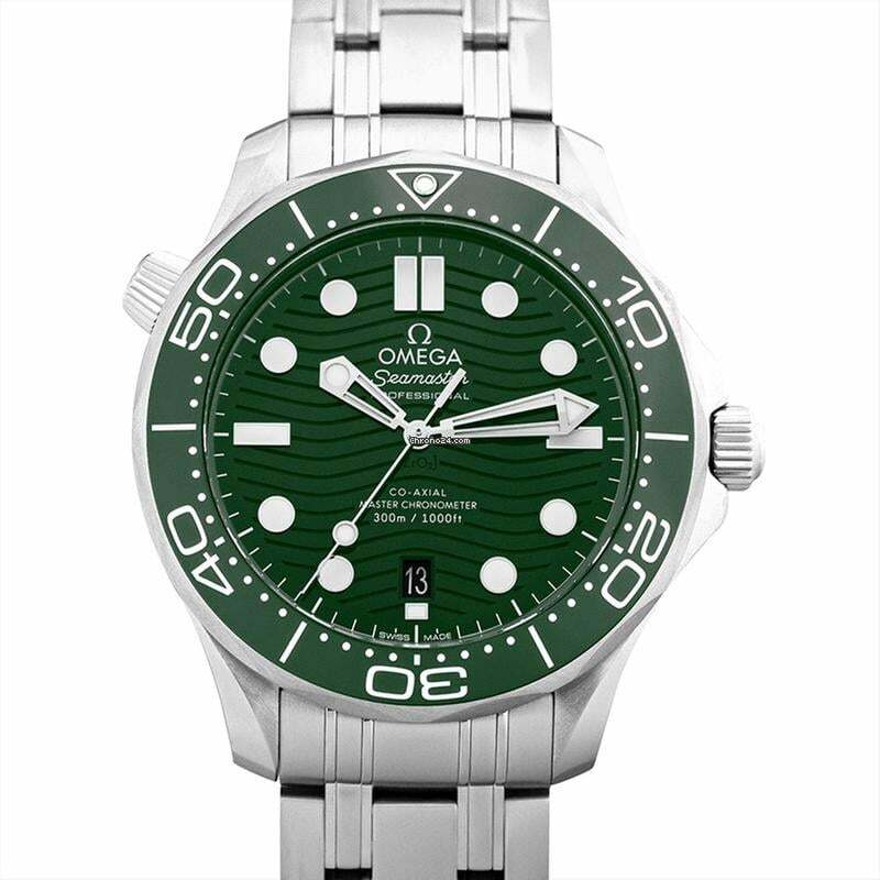 Omega Seamaster Diver 300 M 210.30.42.20.10.001 - Seamaster Automatic Green Dial Stainless Steel Men's Watch </h1>