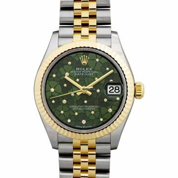  Rolex Datejust 31 278273-0030 - Datejust Automatic Green Dial Stainless Steel Ladies Watch </h1> 