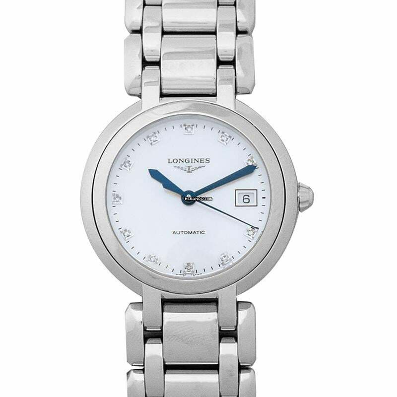 Longines PrimaLuna L81134876 - PrimaLuna Automatic White Dial Ladies Watch </h1>