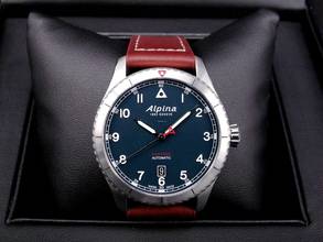 Thumbnail von Alpina Startimer Pilot Automatic PETROLBLAU 41 MM </h1>