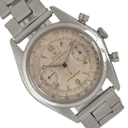  Rolex Chronograph 4500 Monoblocco Antimagnetic two-body case very rare 1945’s </h1> 