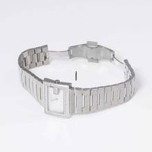 Thumbnail von Gucci YA100510 - G Rectangle Quartz Mother of pearl Dial Stainless Steel Ladies Watch </h1>