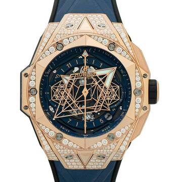  Hublot Big Bang 418.OX.5108.RX.1604.MXM20 - Big Bang Automatic Blue Dial 18kt Rose Gold Men's Watch </h1> 