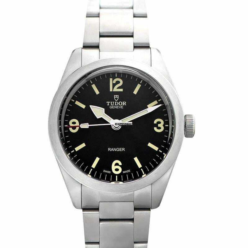 Tudor Ranger 79950-0001 - Ranger Automatic Black Dial Stainless Steel Men's Watch </h1>