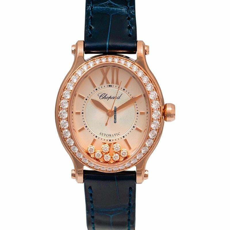 Chopard Happy Sport 275362-5002 - Happy Sport Oval Automatic Mother Of Pearl Dial Diamonds Ladies Watch </h1>