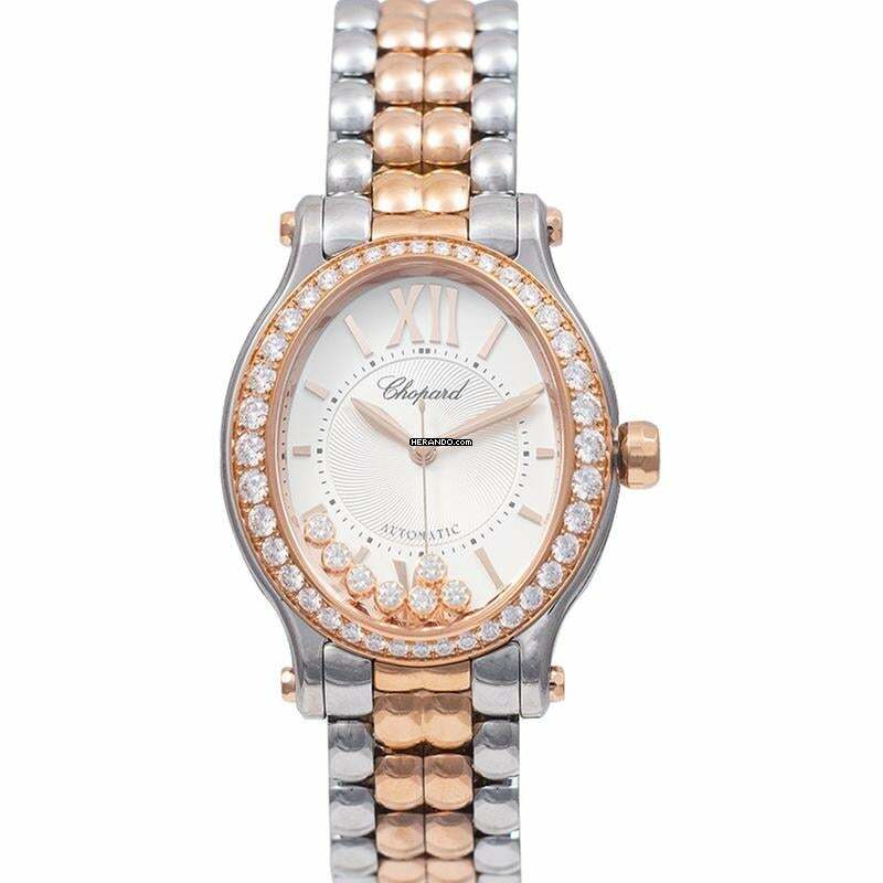 Chopard Happy Sport 278602-6004 - Happy Sport Automatic White Dial Stainless Steel Men's Watch </h1>