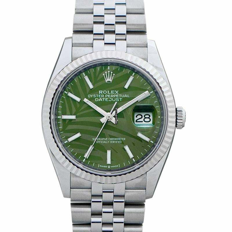 Rolex Datejust 36 126234-0047 - Datejust Automatic Green Dial Stainless Steel Men's Watch </h1>