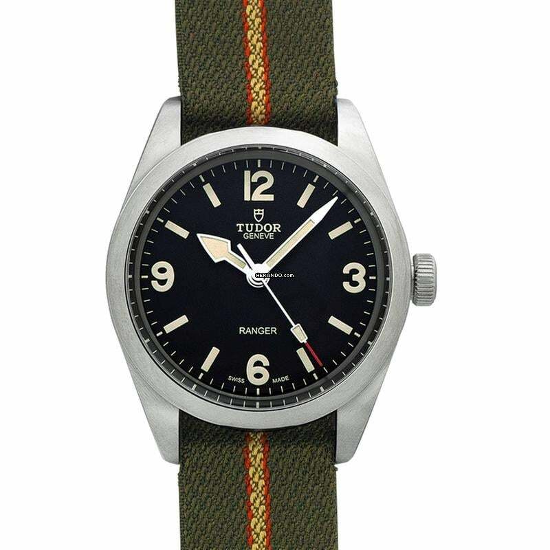 Tudor Ranger 79950-0003 - Ranger Automatic Black Dial Stainless Steel Men's Watch </h1>