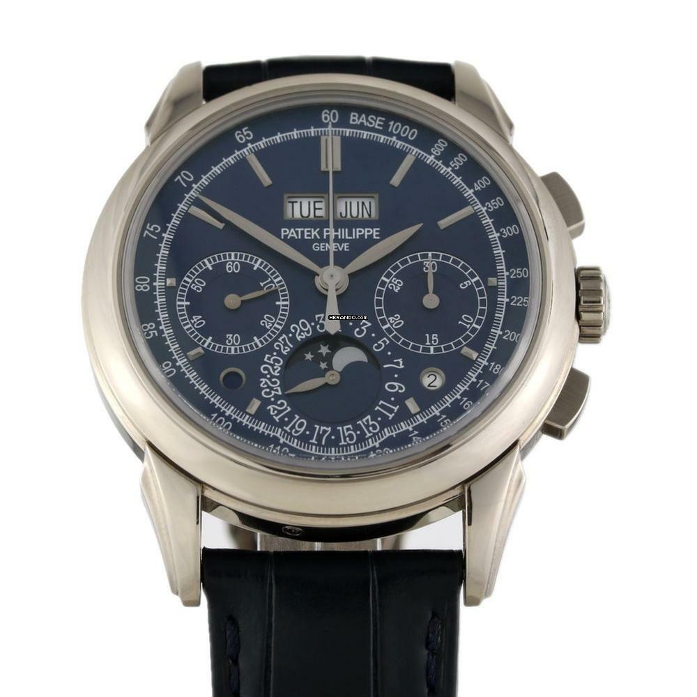 Patek Philippe Perpetual Calendar Chronograph Blue Ref.5270G