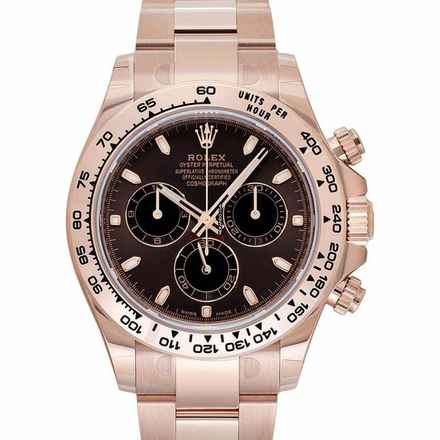  Rolex Daytona 116505 - Cosmograph Daytona Automatic Brown Dial 18 ct Everose Gold Men's Watch </h1> 