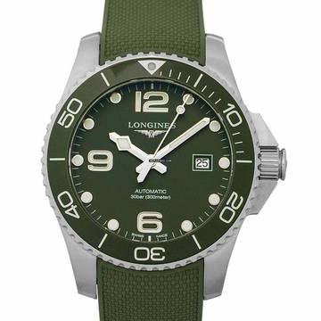  Longines HydroConquest L37824069 - HydroConquest Automatic Green Dial Stainless Steel Men's Watch </h1> 