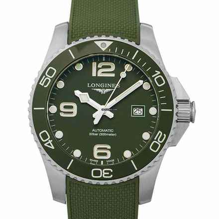  Longines HydroConquest L37824069 - HydroConquest Automatic Green Dial Stainless Steel Men's Watch </h1> 