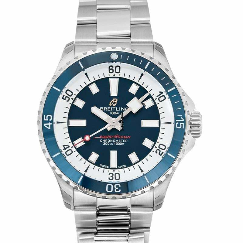 Breitling Superocean A17375E71C1A1 - Superocean Automatic Blue Dial Stainless Steel Men's Watch </h1>