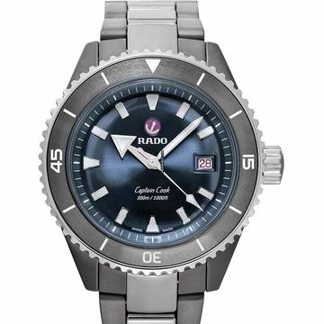  Rado HyperChrome Captain Cook R32144202 - Captain Cook Automatic Blue Dial Ceramic Men's Watch </h1> 