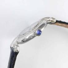 Thumbnail von Cartier VERMEIL COLISÈE 925 Silver 0.61TCW Diamond Watch </h1>