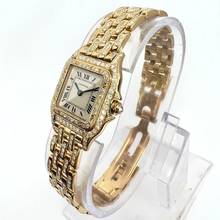 Thumbnail von Cartier Panthère 23mm 18K Yellow Gold 3.2TCW Diamond Watch </h1>