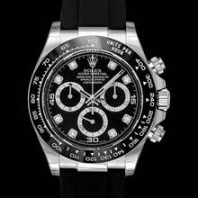 Thumbnail von Rolex Daytona 116519GLN - Cosmograph Daytona 18ct White Gold Automatic Black Dial Diamonds Men's Watch </h1>