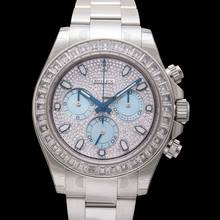 Thumbnail von Rolex Daytona 116576TBR - Cosmograph Daytona Platinum Diamond Pave Dial Men's Watch </h1>