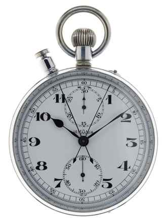  Lemania Gents Pocket Watch Split Second Chronograph Rattrapante </h1> 
