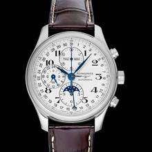 Thumbnail von Longines Master Collection L27734783 - Master Collection Chronograph Automatic Silver Dial Men's Watch </h1>