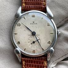 Thumbnail von Rolex Precision 4560 Fancy Lugs Ivory dial 1946's