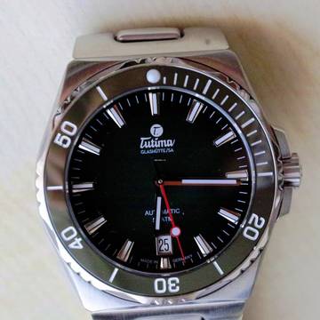  Tutima M2 NEW M2 Seven Seas S green dial FULL SET 