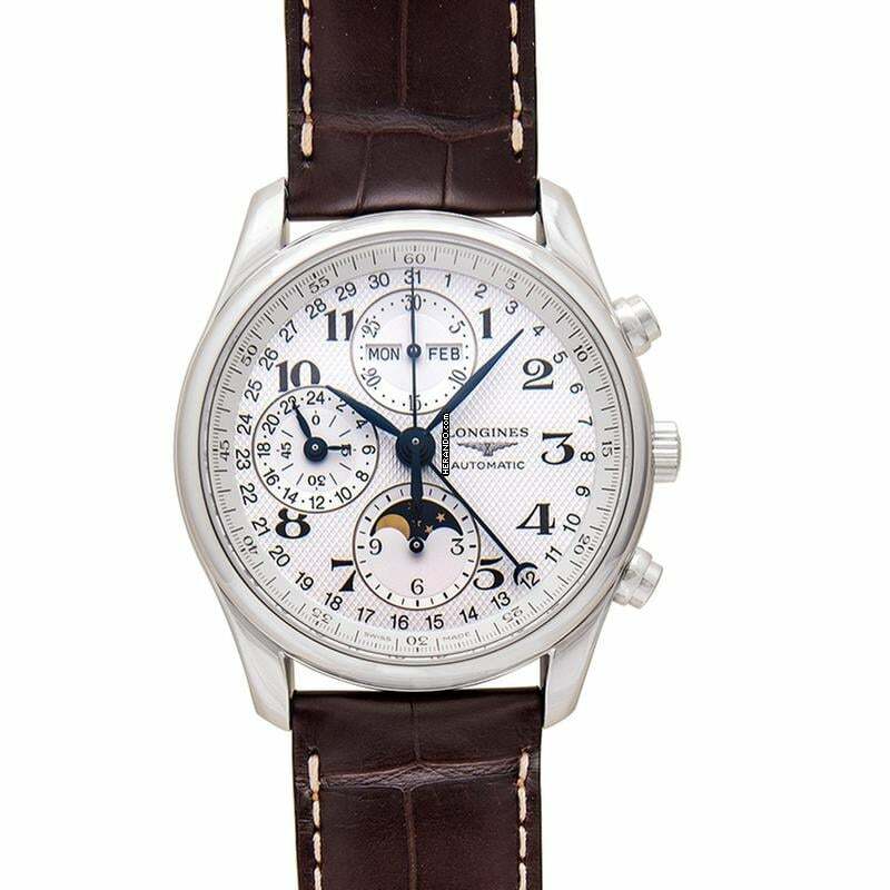 Longines Master Collection L26734783 - The Longines Master Collection Automatic Silver Dial Stainless Steel Men's Wat </h1>