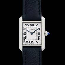 Thumbnail von Cartier Tank WSTA0042 - Tank Quartz White Dial Stainless Steel Ladies Watch </h1>