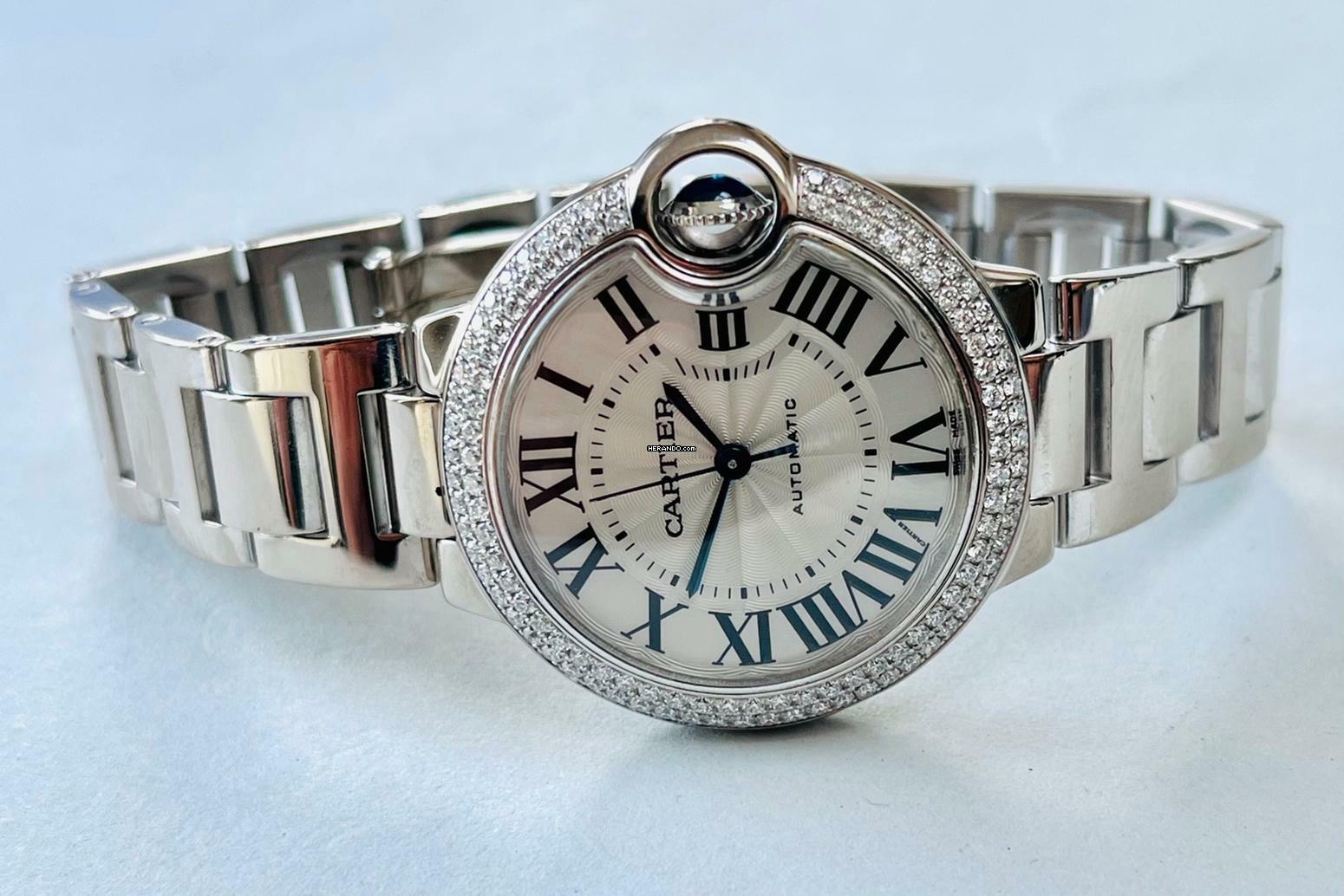 Cartier Ballon Bleu 33mm WE902035
