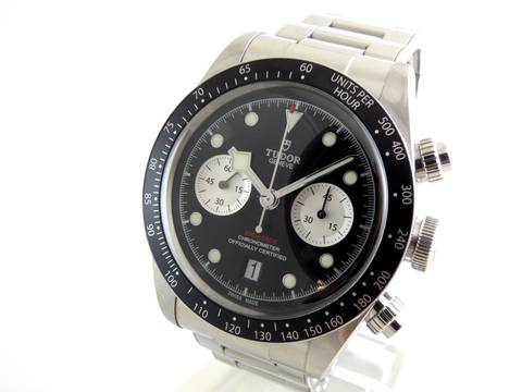  Tudor Black Bay Chrono Chronograph Stainless Steel </h1> 