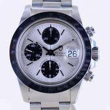 Thumbnail von Tudor Oysterdate Big Block 79180 silver Panda Dial Automatic Oysterband Chronograph Top </h1>