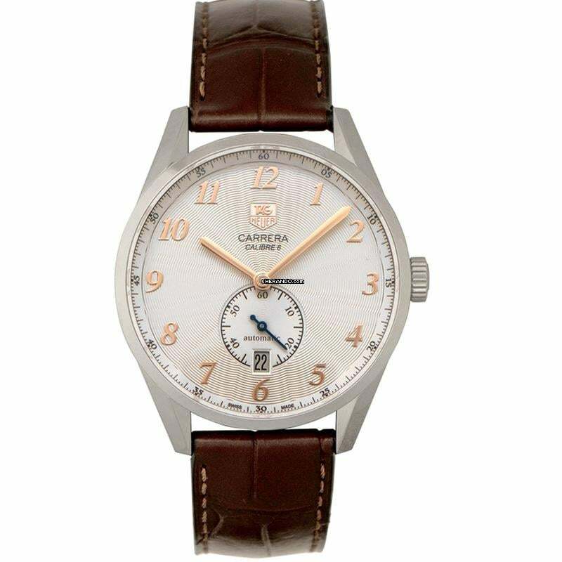 TAG Heuer Carrera Calibre 6 WAS2112.FC6181 - Carrera Heritage Automatic White Dial Men's Watch </h1>