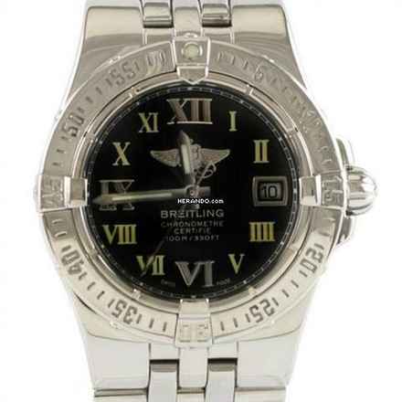  Breitling Starliner Lady Starliner Quarz Edelstahl Ref. A71340 </h1> 