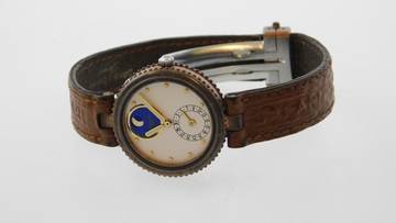 Thumbnail von Gérald Genta Gefica Lady Moonwatch Bronze 26 mm mit Mondphase und Kalender </h1>