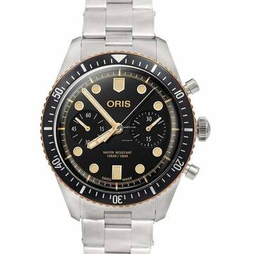  Oris Divers Sixty Five 01 771 7744 4354-07 8 21 18 - Divers Sixty-Five Chronograph Automatic Black Dial Mens Watc </h1> 