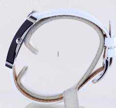 Thumbnail von Hermès Heure H white Strap white Dial Big Version rar B+P new unworn