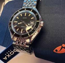 Thumbnail von Doxa 799.10.101.10 Sharkhunter Steel Black 2026 NEW Full-Set-Garantiebeginn ab Kauf !!