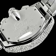 Thumbnail von Cartier Roadster Chronograph 2618 Automatic 42mm Steel ~4TCW DIAMOND Watch </h1>