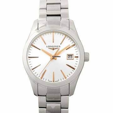  Longines Conquest Classic L23864726 - Conquest Classic Quartz Silver Dial Ladies Watch </h1> 