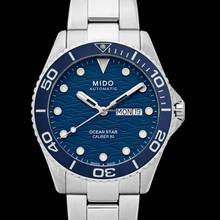 Thumbnail von Mido Ocean Star M042.430.11.041.00 - OCEAN STAR Automatic Blue Dial Stainless Steel Men's Watch </h1>